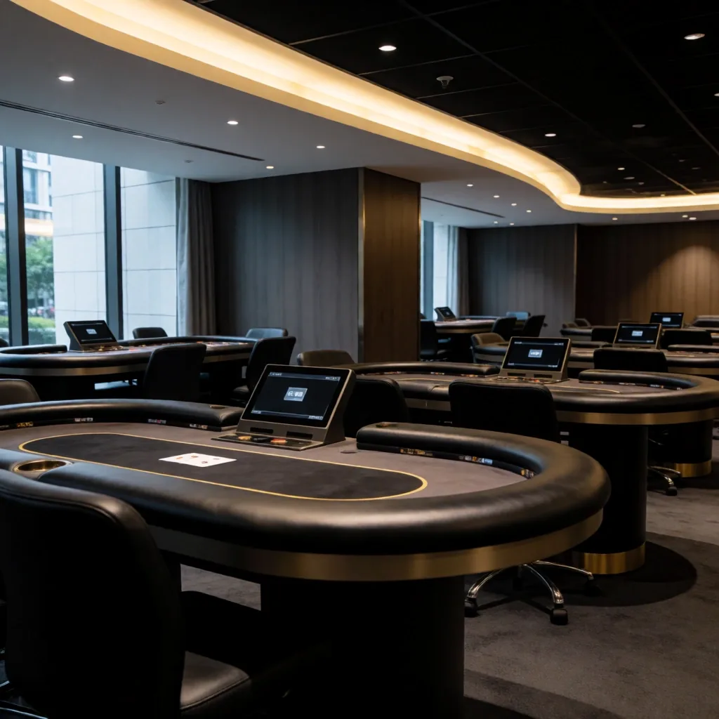 Profesjonalny stół pokerowy w Vantoria SX